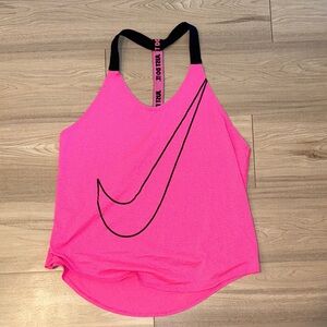 Nike Pink Women's Swoosh Racerback Tank